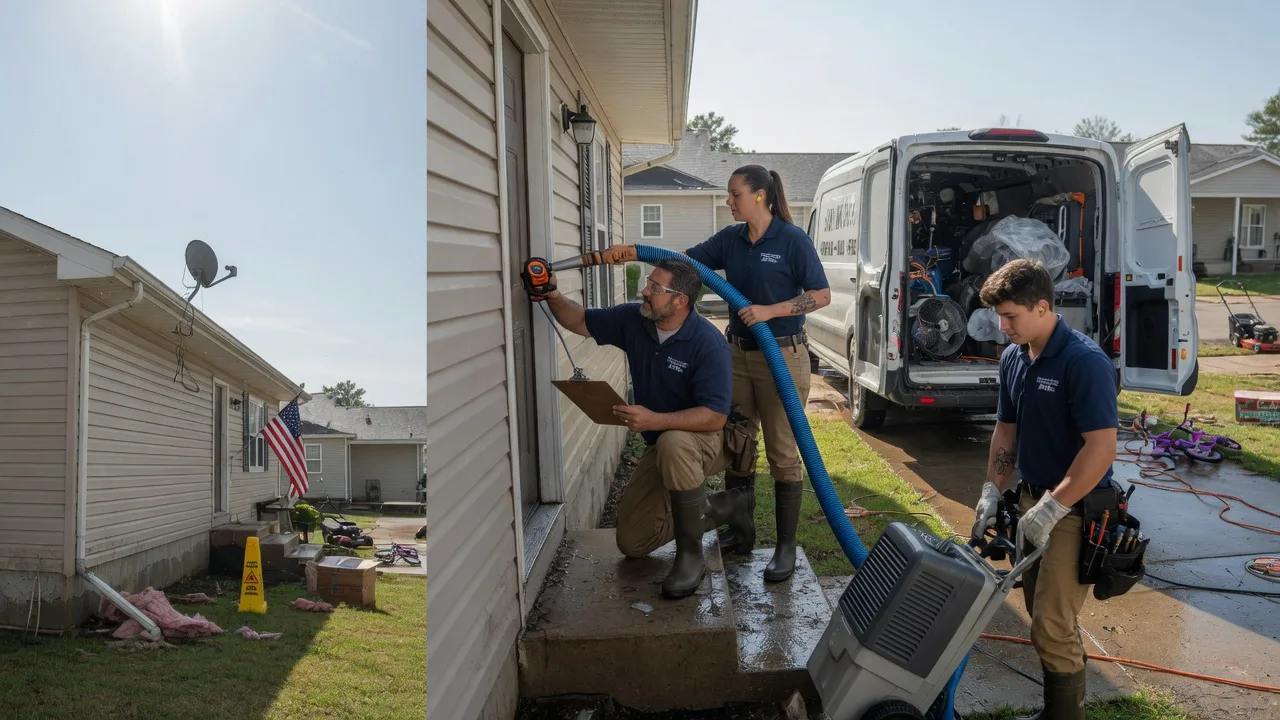 Ceiling Water Damage Restoration in Underwood, WA near me
